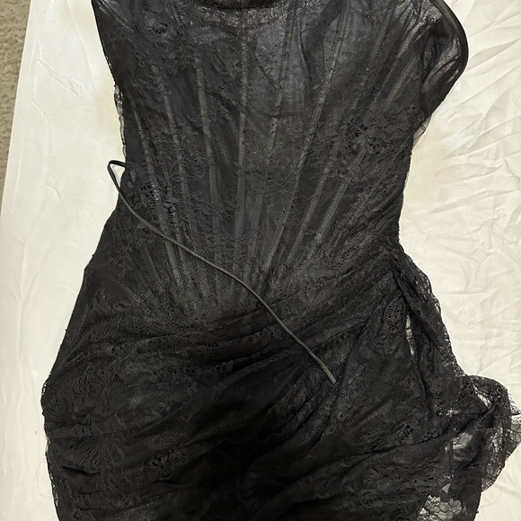 Elegant corset birthday dress